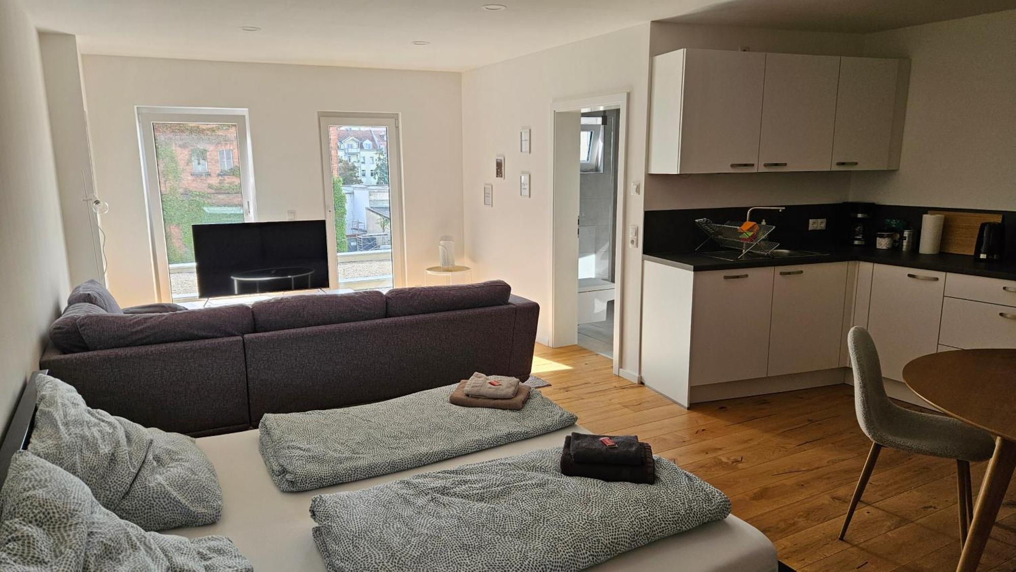 Apartment Ku28 Two Bamberg - Ruhig In Zentraler Lage Mit Parkplatz ภายนอก รูปภาพ